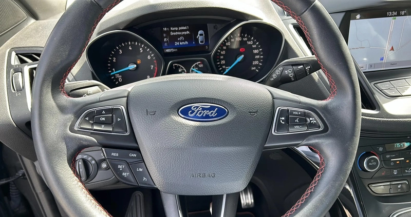Ford Kuga cena 83500 przebieg: 46073, rok produkcji 2018 z Radom małe 436